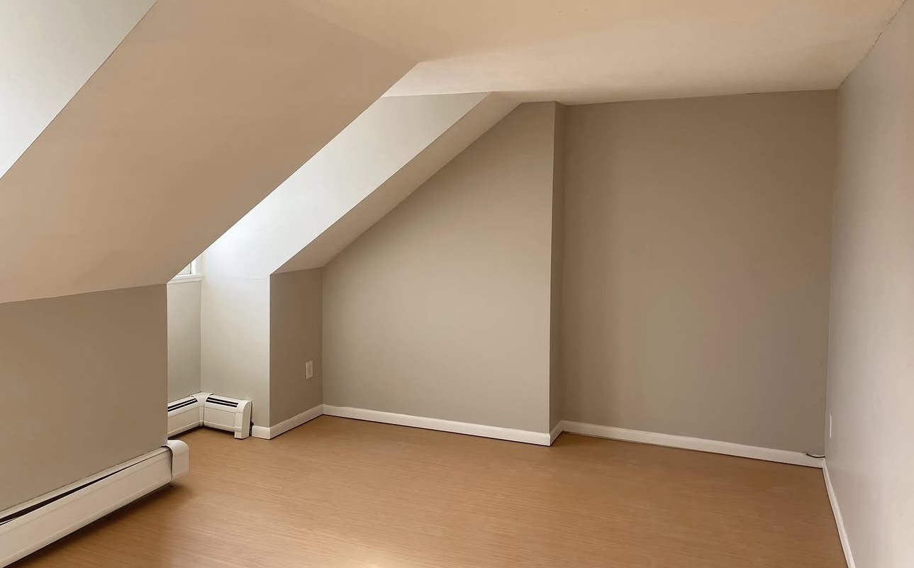 Room after interior painting and cleanup
